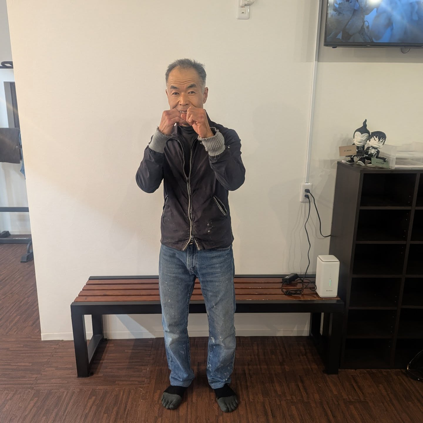 大工仕事をしていると言う近藤さん