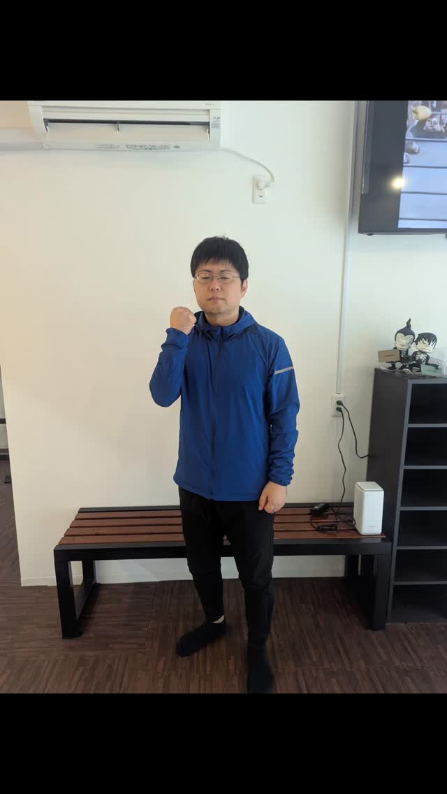 知立からパーソナルトレーニングに来てくれた基山さん、