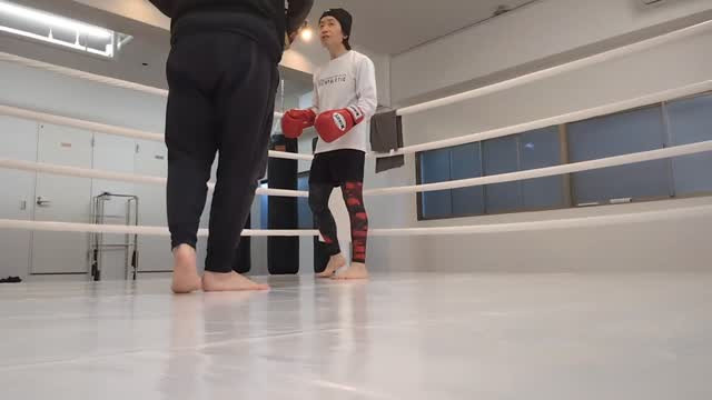 今度 アマチュアで格闘技の大会に出ると言うHさん