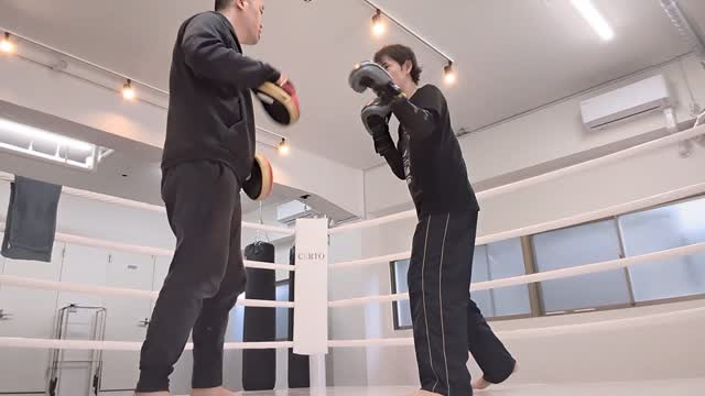 ジャブ フック♪♪